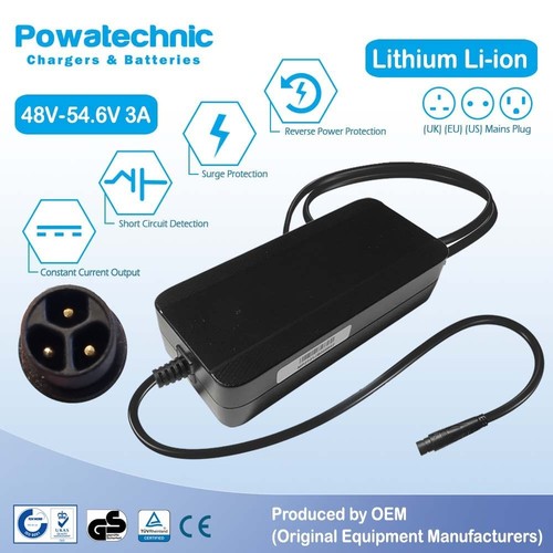 Max pin charger for - 3a, 3-pin