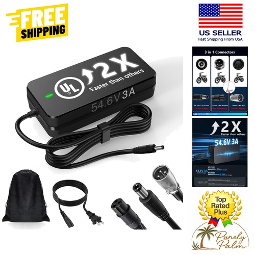 Bike charger with - 54.6v,